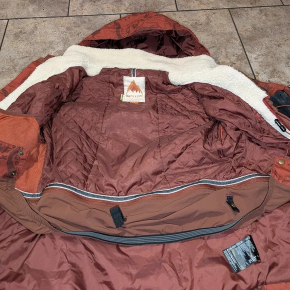 Burton Prowess Stone Age Snow Board Jacket Ladies Small - Picture 15 of 16